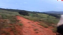 I met a blonde on the road and things got public.