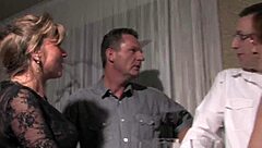 German Milfs Engage In Hardcore Sucking And Fucking In Intense Foursome