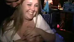 wet t-shirt contest turns into nude event