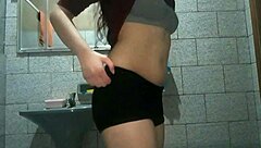 Hiding in the bathroom, I revealed myself part 2