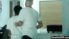 A young gay twink loses his virginity to an older man in a taboo bareback encounter