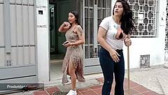 Went To Store For Water, Neighbor Takes It With Good Fuck Part 1!