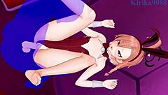 Mikamo neru bunny girl and uzawa reisa in blue archive hentai