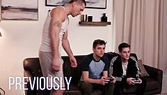 Married couple roleplays fantasy with next door neighbor