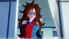 Gohan in college sex!