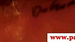 asian babe tastes cum at orgy