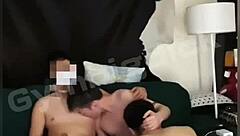 Gay Asian Amateur Threesome With Bareback Fucking And Riding