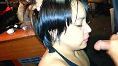 My Ex Sucks Me Off, Cum Covers Mouth, Face, And Tits