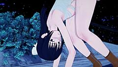 Shibuya incident hentai with sex and orgasms