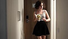 Money for bare cleaning with big cock blowjob