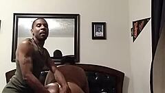 This old milf is getting fucked by a monster cock