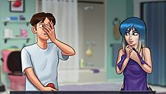 Summertime Saga Hentai Big Tits Action