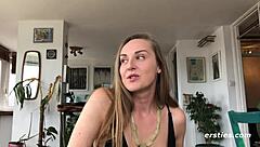 Amateur Sarah experiences intense quivering solo orgasm with fingering and masturbation