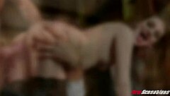 New Sensations captures hotwife’s first anal gangbang with intense banging and swallowing