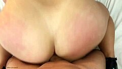 Twice creampie in big ass