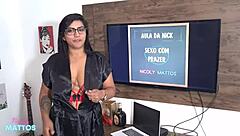 Aluno goza na boca da professorinha gostosa, big ass anal sex with cumshot fetish.