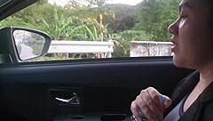 Stranded Girl Finds Stranger for Wild Intimate Encounter After Boyfriend Leaves.