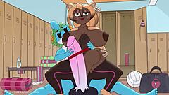 i commissioned this furry futanari hentai for my curator