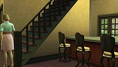 Hey, stepmom catches nerdy stepson masturbating and decides to fuck him right there in his room!