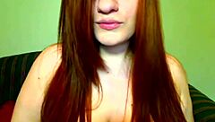 Small tits BBW wants hard cock on her boobs