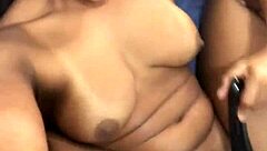 Latina mature couple enjoys amateur sex with big black cock