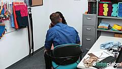 hot brunette babe loves getting the massive blowjob in storyline 😍