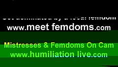 Imagine you're one of the girls now, submitting to femdom domination and bdsm humiliation with crossdressing slave roleplay.