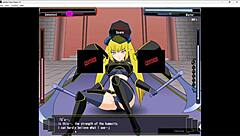 Does this teen slut ride big white cock under lights?