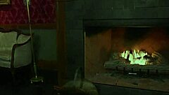 Big ass brunette gets toyed and dominated in a group lezdom session.