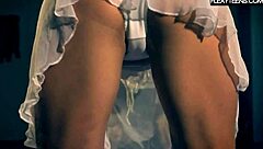 Russian Blonde Gymnast Dances