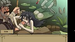 Horny Mermaid Craves Teen 18+ Virgin Ass in Witch Hunter Trainer Game