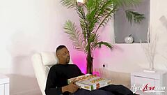 Blonde Niki Sucks Huge Dick