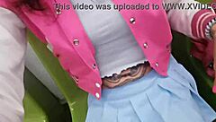 femboy showing off panties in the metro, wanna see more in cdmx?