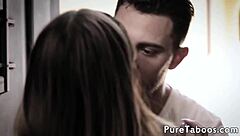 Your wet teen pussy feels so good slammed by stepbro!