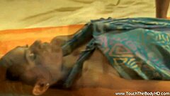 brilliant intimate indian massage: oiled lovers relax in erotic asian session.