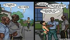 Slutty Teen 18+ in BBC GANGBANG with Pornstar Milf Cougar