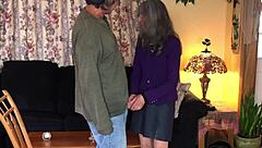 milf in nylons fucks young neighbor