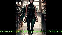 Maki zenin dominates femboy with joi instructions