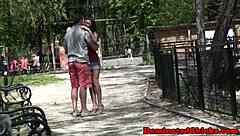 Busty submissive tied up pleasures master's hard cock in missionary