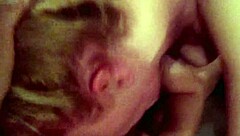 Amazing blowjob from my stepdaughter, deepthroat and cum twice