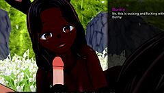 Let's Play Oster Hasen Demo Featuring Blowjob and Creampie Scenes