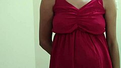 Big stepbrother spies on stepsister's big ass masturbation in homemade reality