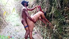 First time meeting him in the bush for outdoor sucking and doggystyle.