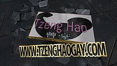 Straight Athlete Masturbates For Gay Bodybuilder In Gym