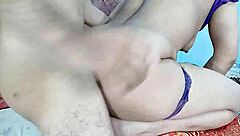 She climbs table for big cock anal doggystyle!