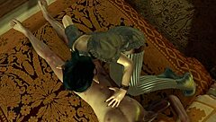 goth elf teases with handjob and blowjob in pov 3d