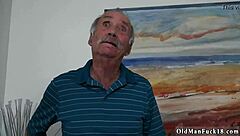 Old principal teaches first time with brunette Frankie, amateurs young 18+ cumshot facial teen handjob.