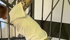 I saw guy jerking off and joined with blowjob