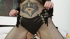 Larkin Love fucks in POV with big tits