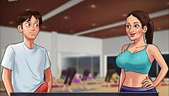 i got horny during photo shoot, photographer cums in mouth then fucks me doggy